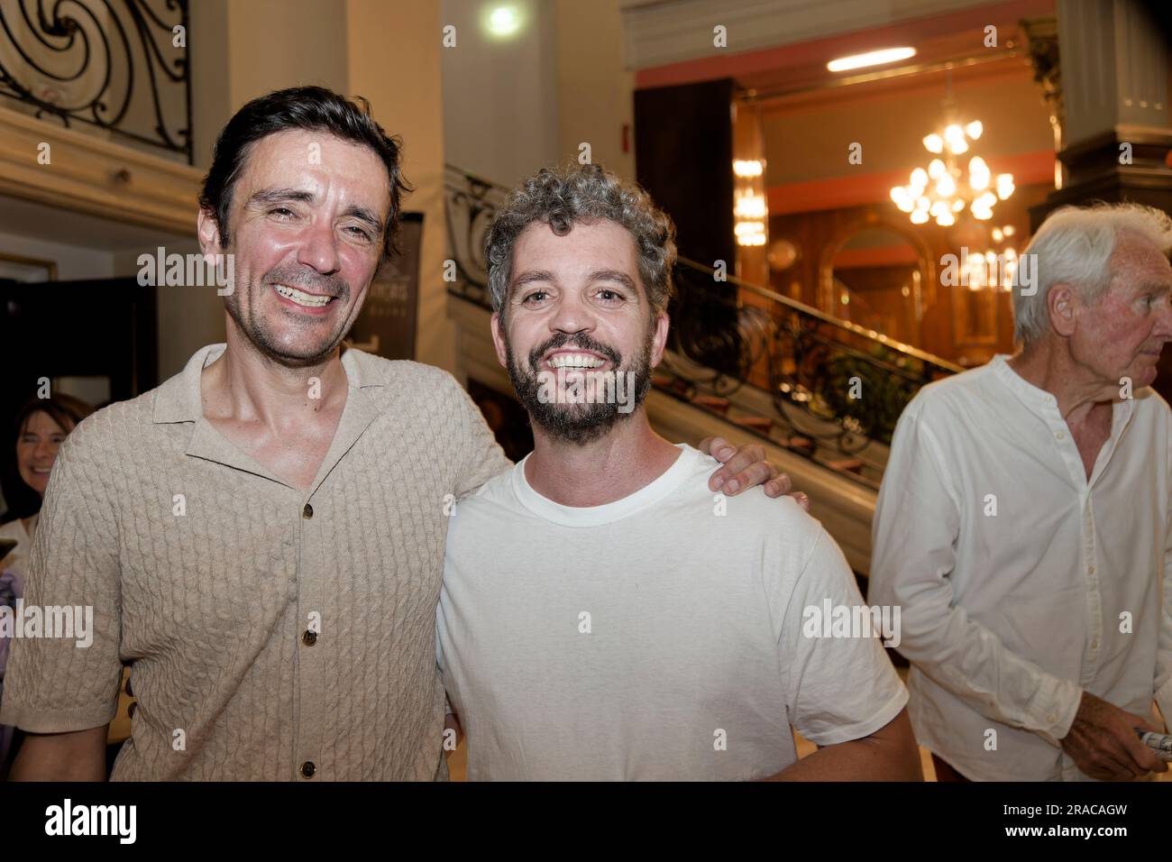 AIX-les-bains, 2023,8th juin 2023.Julien Rigoulot et Bruno Sanches ...