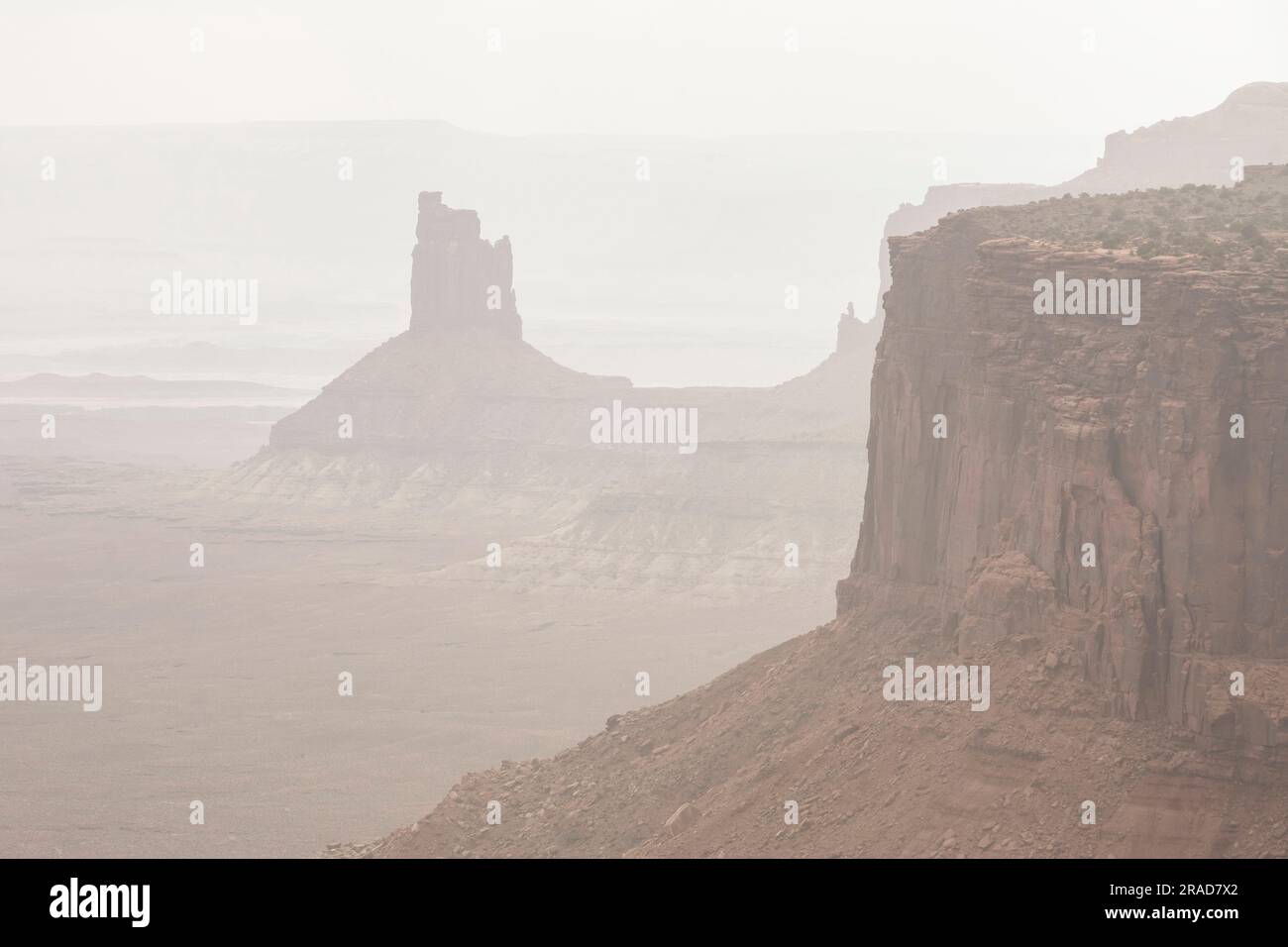 Vue sur la tour de Candlestick depuis la route du point de vue Banque D'Images