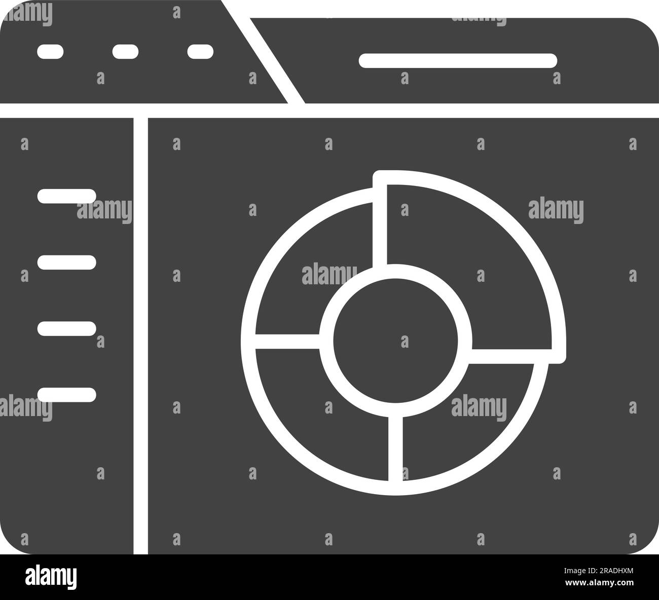 Image de l'icône du tableau de bord. Illustration de Vecteur