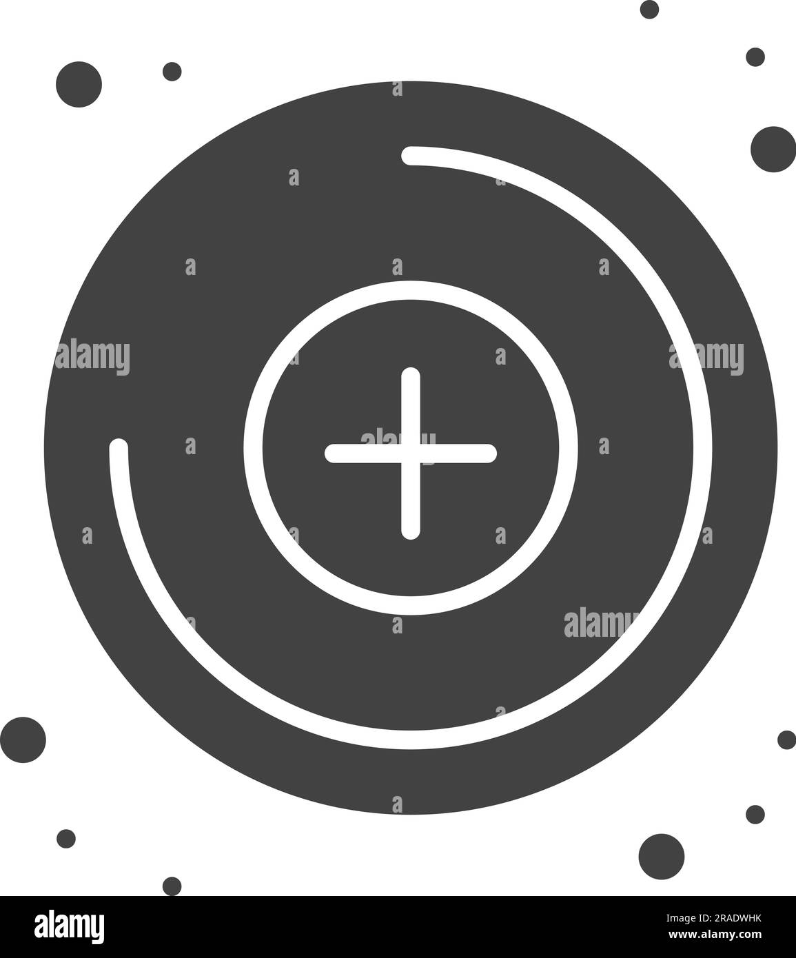 Image d'icône de l'électronique moléculaire. Illustration de Vecteur