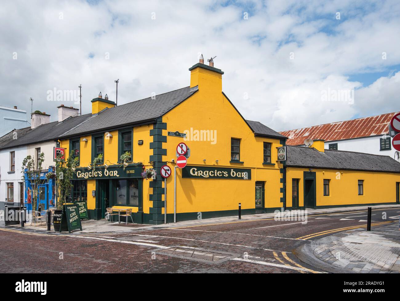 Gracie's Bar Carrick-on-Shannon Banque D'Images