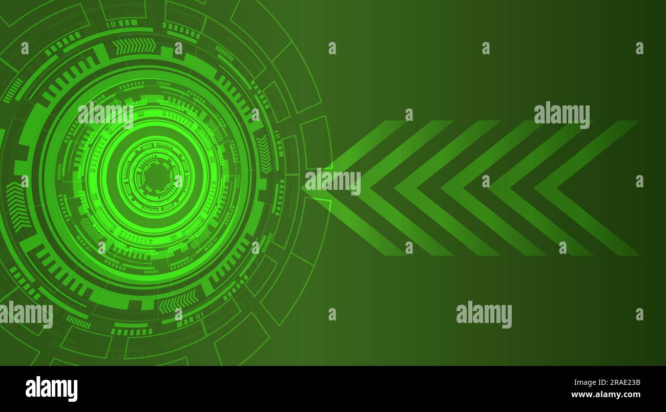 Un environnement technologique lumineux pour vos meilleures conceptions Illustration de Vecteur