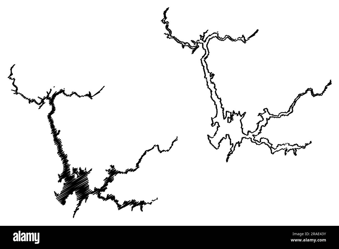 Lake Oroville Reservoir (ÉtatsUnis d'Amérique, Amérique du Nord, États