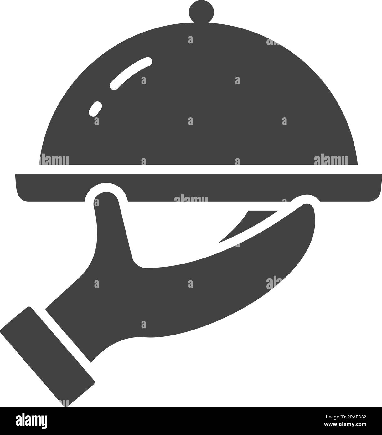 Image de l'icône du bac à nourriture. Illustration de Vecteur