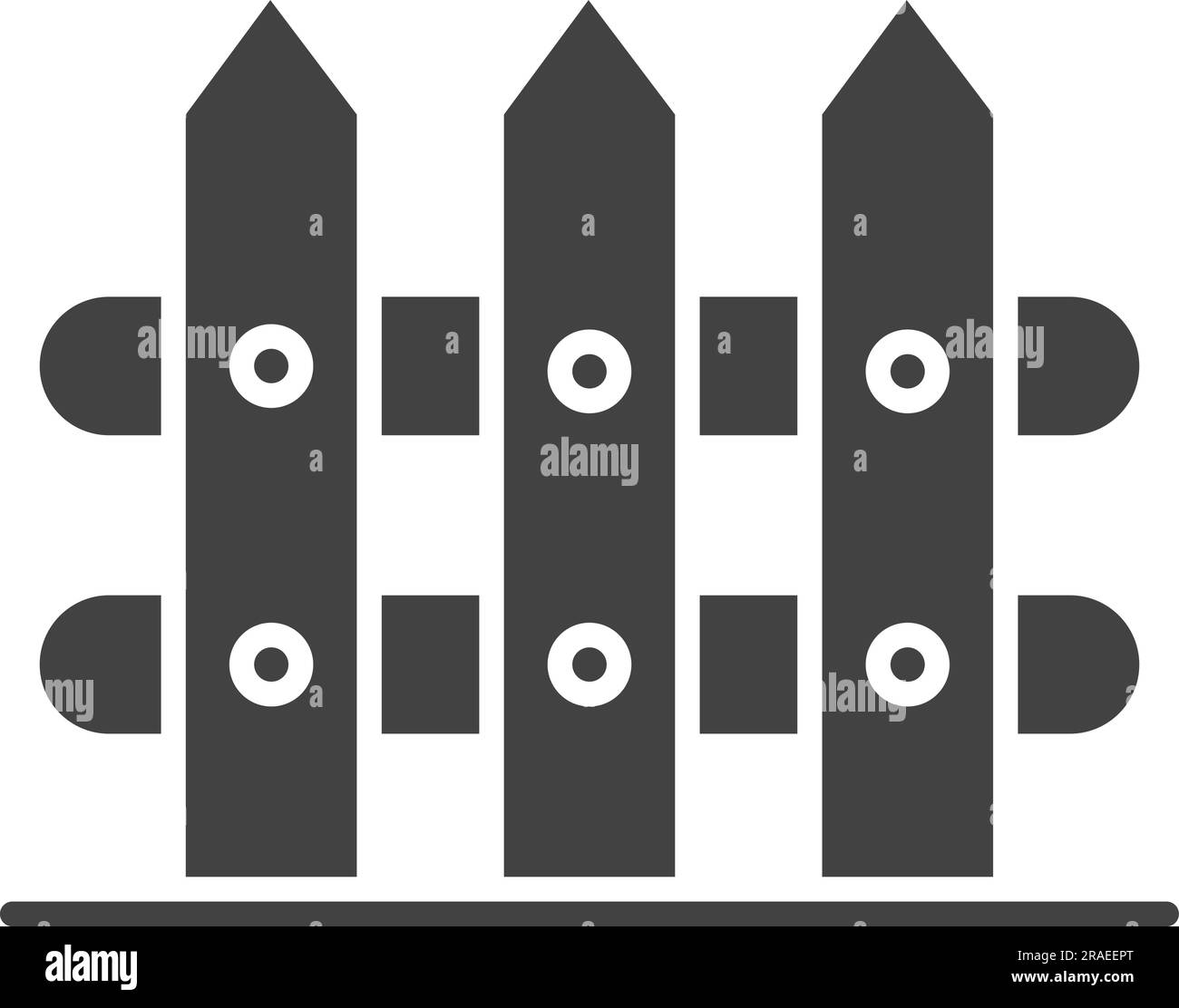 Image d'icône de jardin. Illustration de Vecteur