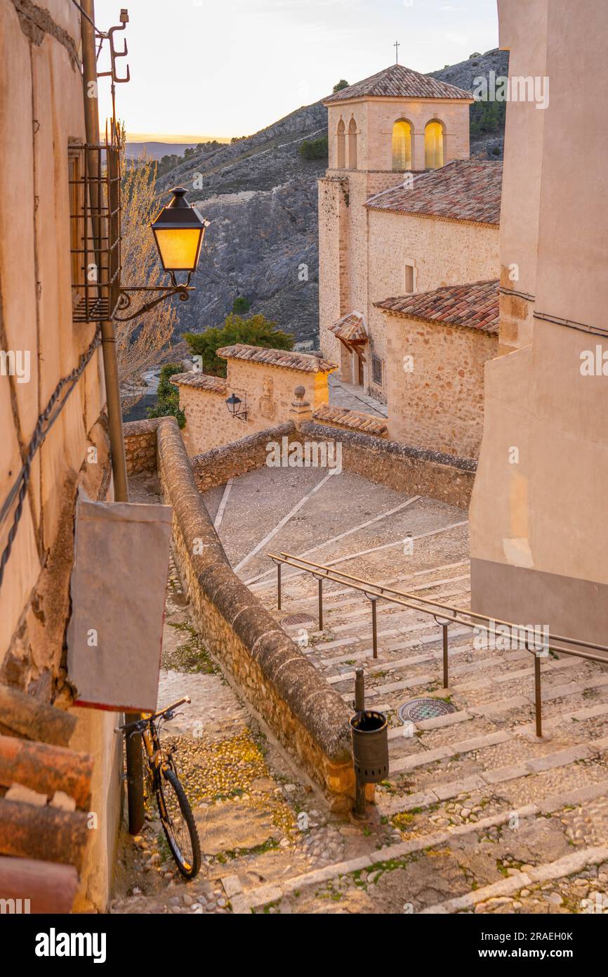 Église San Miguel, Cuenca, Castille-la Mancha, Espagne Banque D'Images