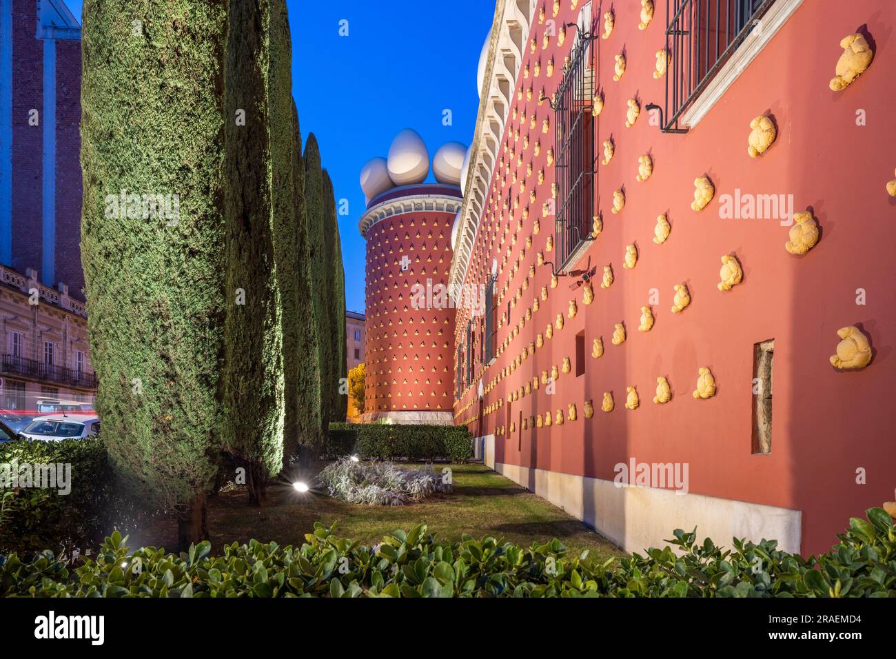 Théâtre-musée Dalí, Figueres, Giriona, Catalogne, Espagne Banque D'Images