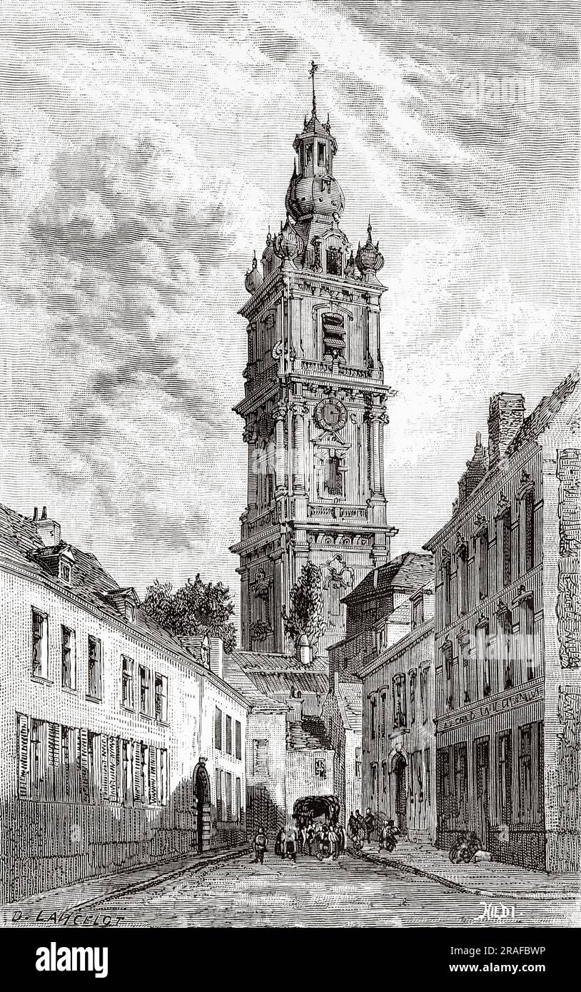 Le Beffroi de Mons. Province de Hainaut. Belgique, Europe. Voyage en ...