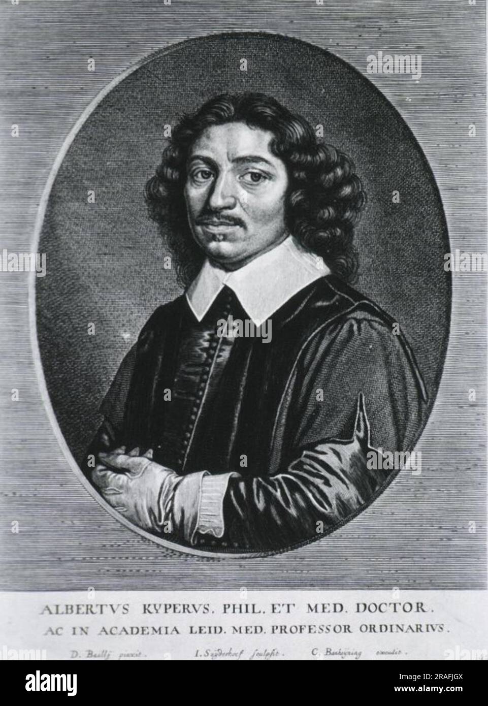 Albert Kyper 1655 par David Bailly Banque D'Images