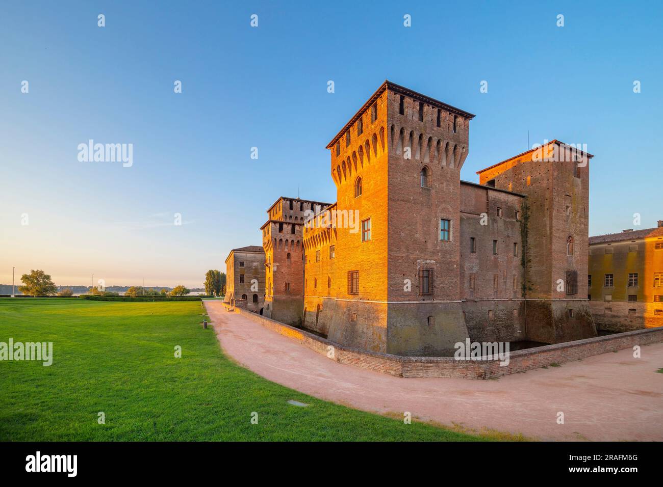 Château de San Giorgio, Mantova, Lombardie, Italie Banque D'Images