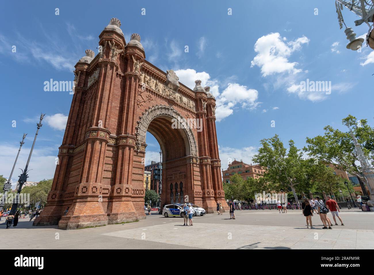 Barcelone Espagne 21 juin 2023 l arc de Triomf est une arche