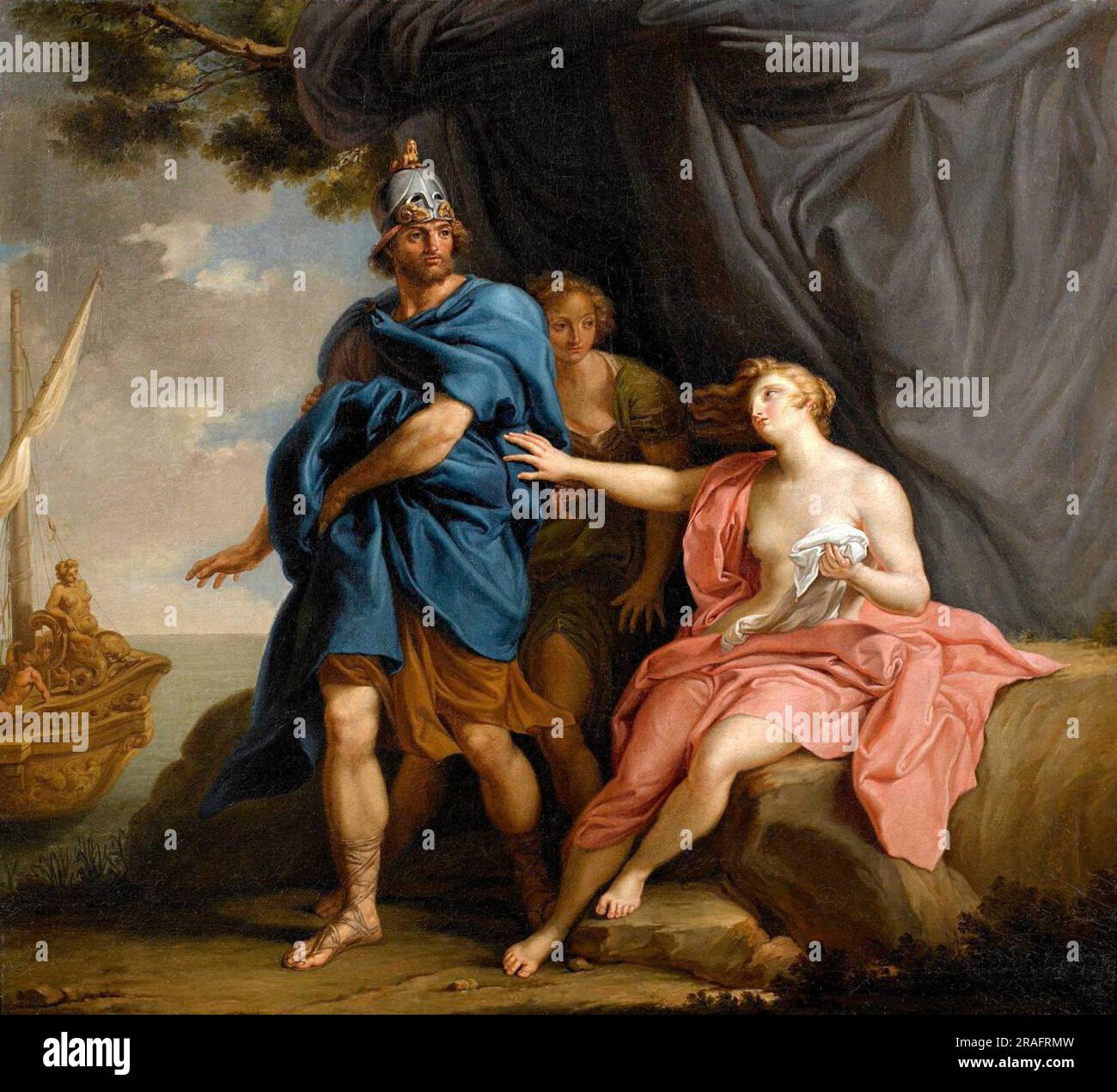 Dido et Aeneas 1747 par Pompeo Batoni Banque D'Images