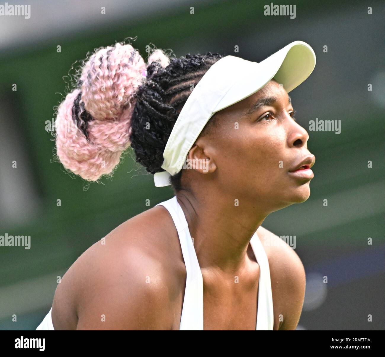 Londres, GBR. 03rd juillet 2023. Championnat de Wimbledon de Londres jour 1 03//07/2023 venus Williams (Etats-Unis) perd le premier tour de match crédit: Roger Parker/Alay Live News Banque D'Images