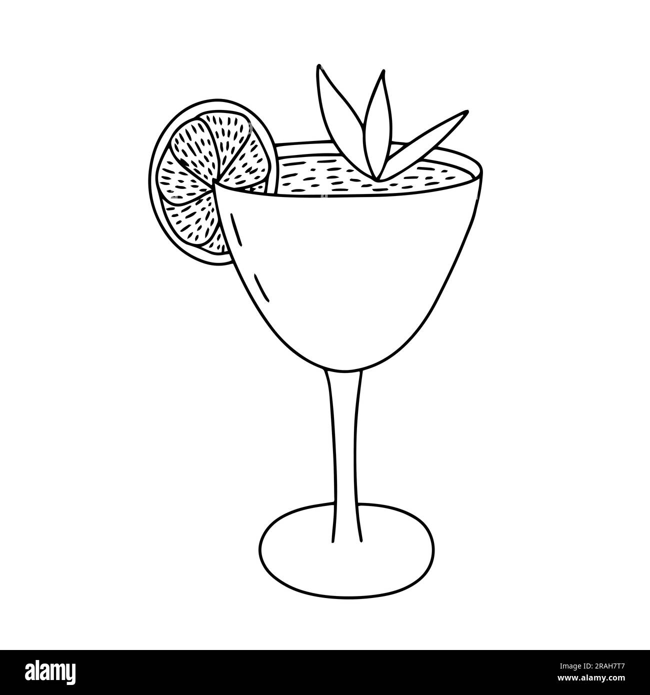 cocktail d’été Illustration de Vecteur