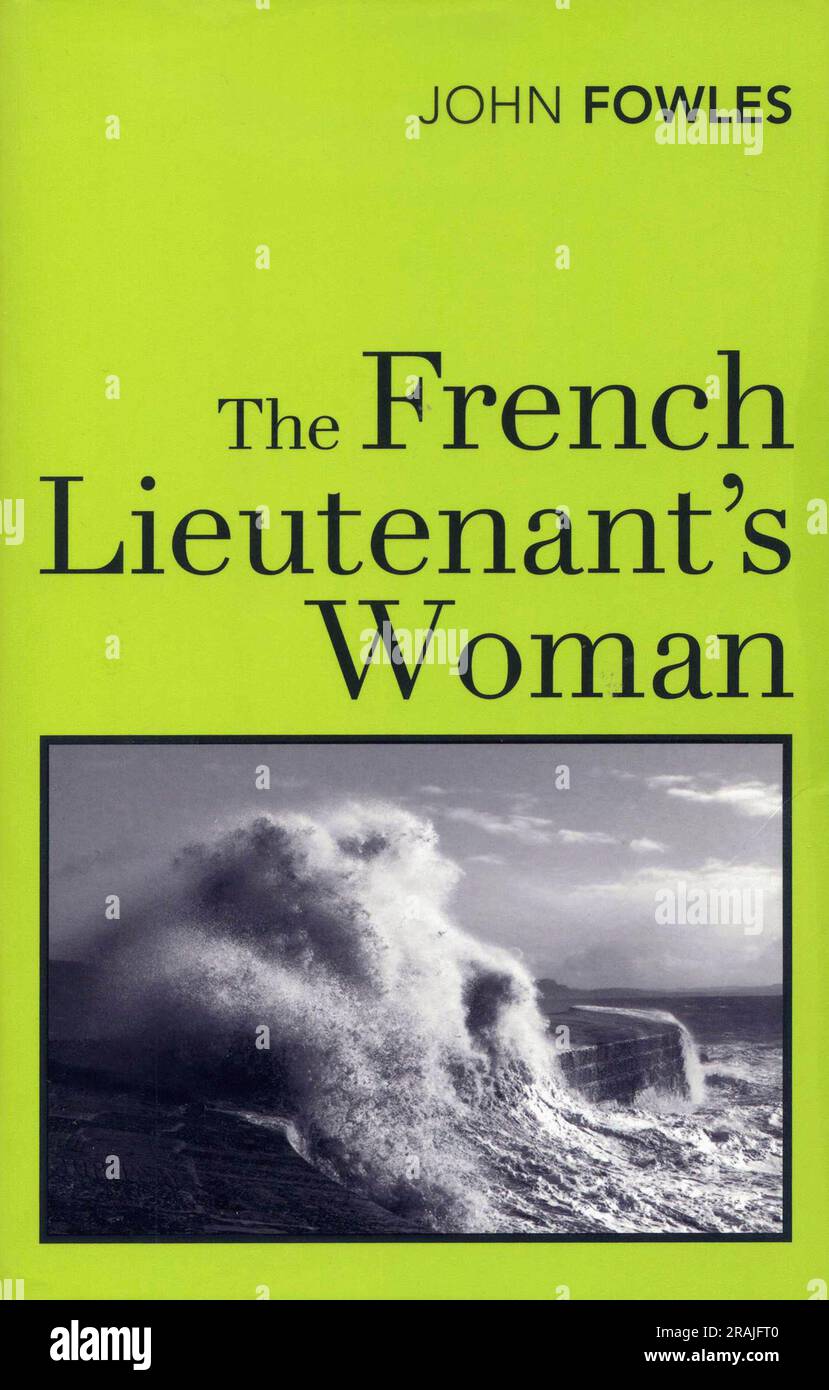 Couverture de livre. « La femme du lieutenant français » de John Fowles. Banque D'Images