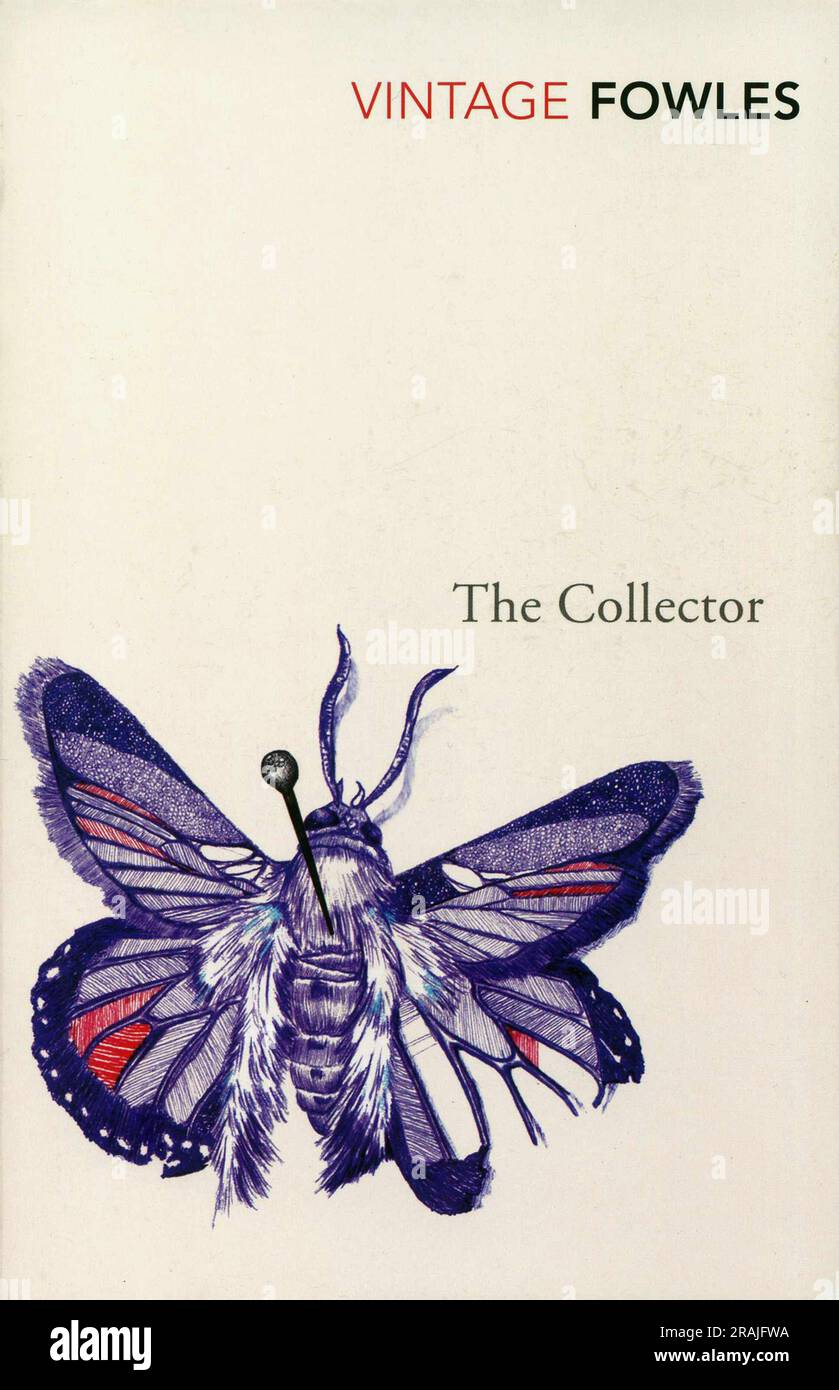 Couverture de livre. « The Collector » de John Fowles. Banque D'Images