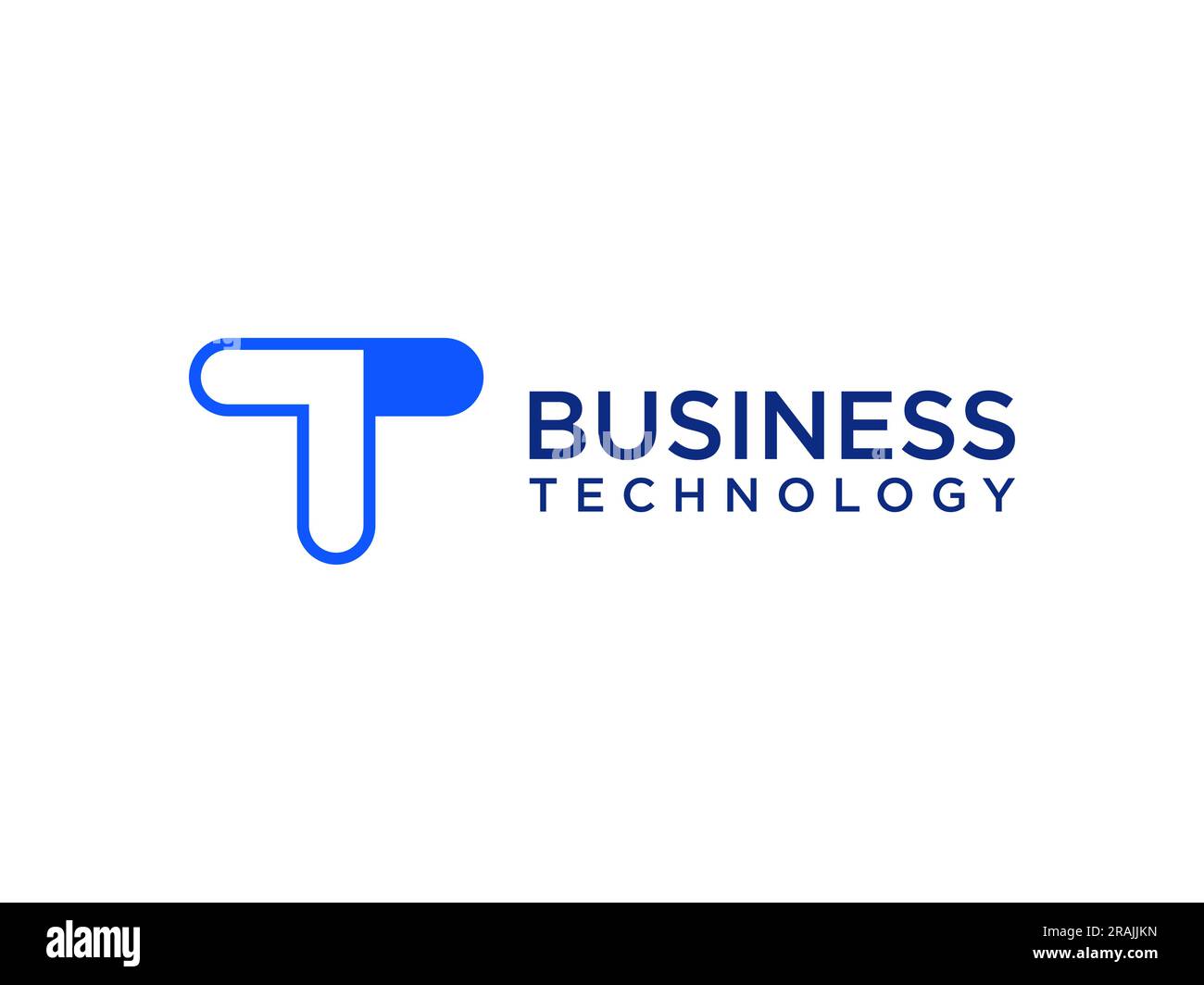 T logo de lettre . TT monogramme initiales lettre logo concept. Motif icône T. TT élégant et professionnel blanc lettre icône design sur la bande noire Illustration de Vecteur