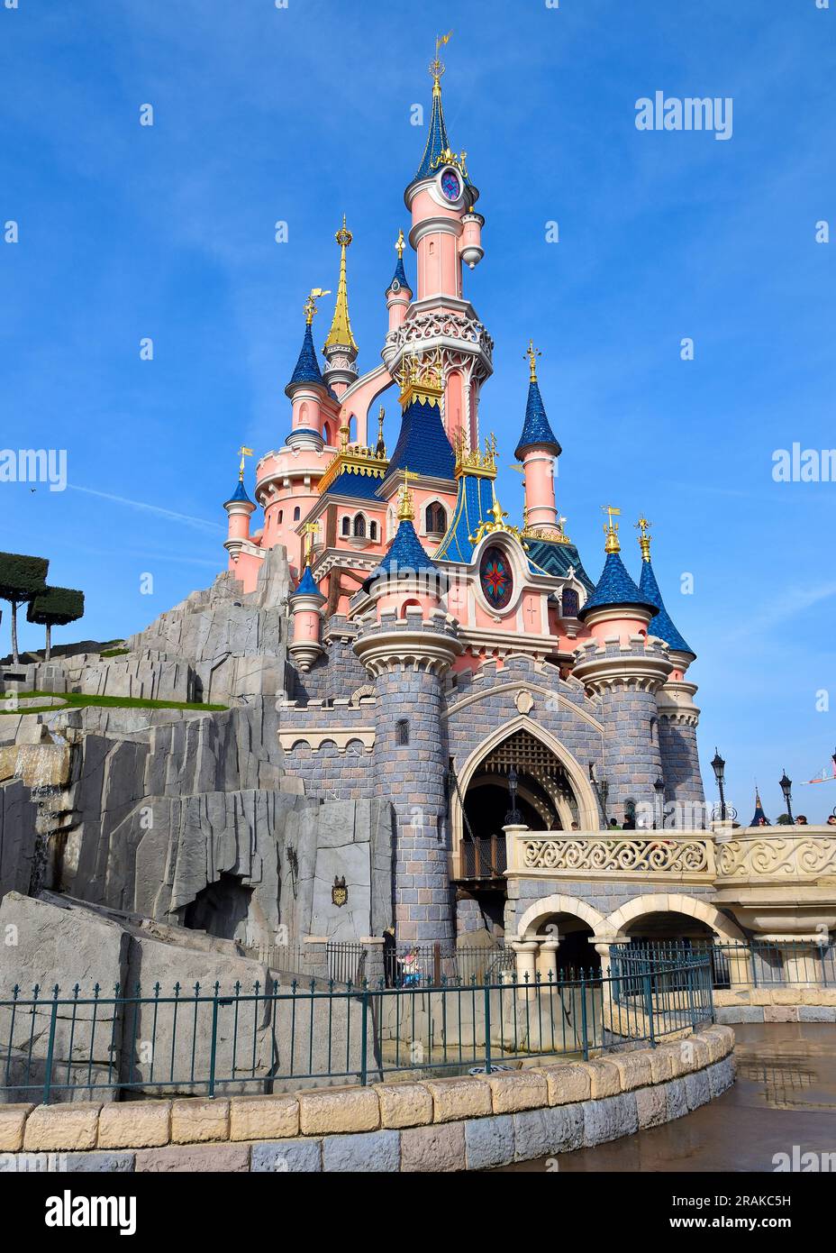 Une journée à Disneyland Paris Banque D'Images