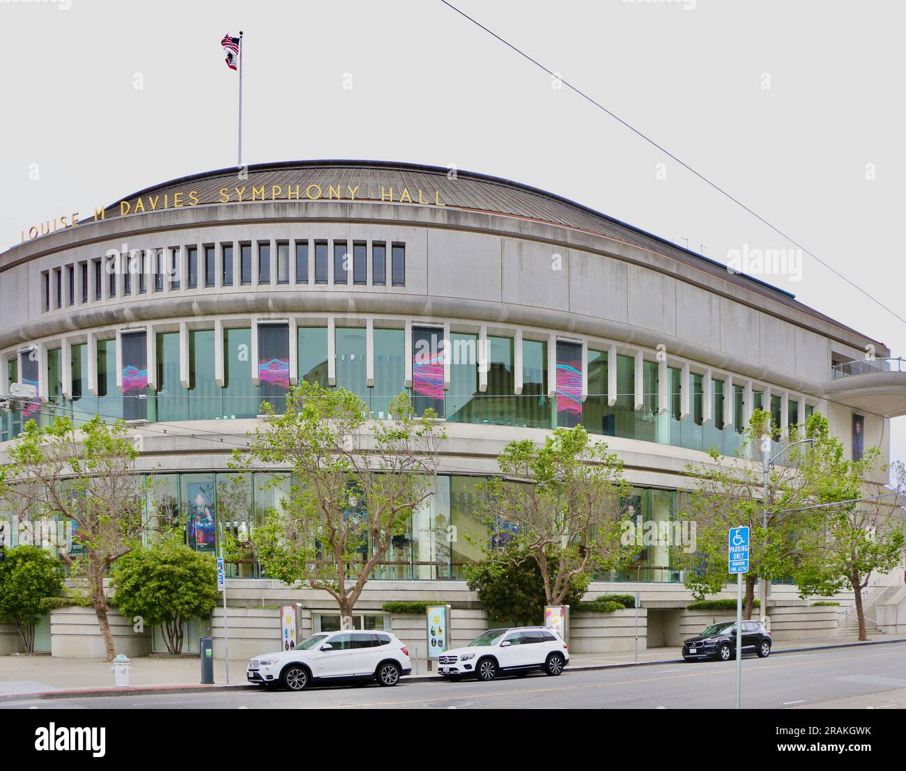 Louise M. Davies Symphony Hall salle de concert maison de l'orchestre symphonique de San Francisco San Francisco Californie États-Unis Banque D'Images