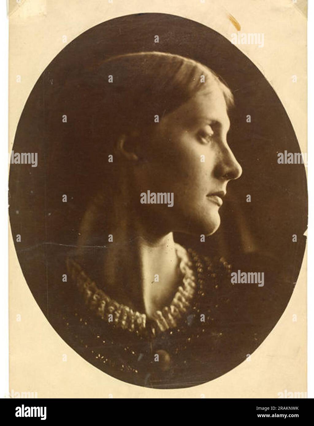 Julia Jackson 1867 par Julia Margaret Cameron Banque D'Images