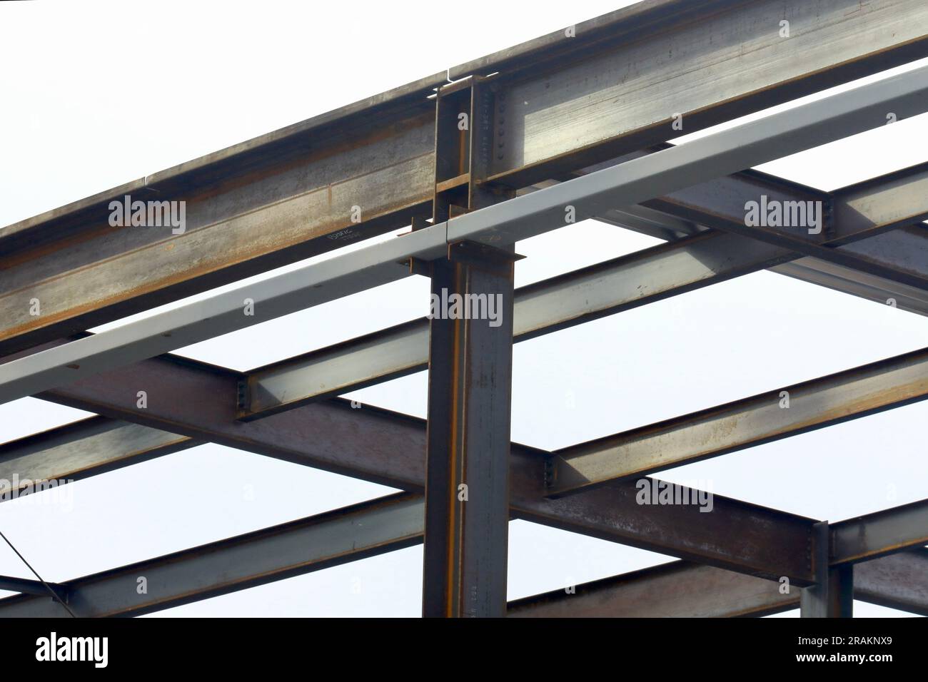 structure en acier Banque D'Images