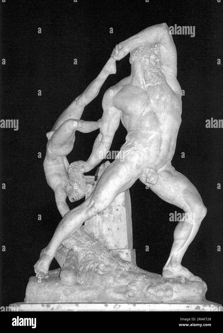 Hercules et Lichas 1796 par Antonio Canova Banque D'Images