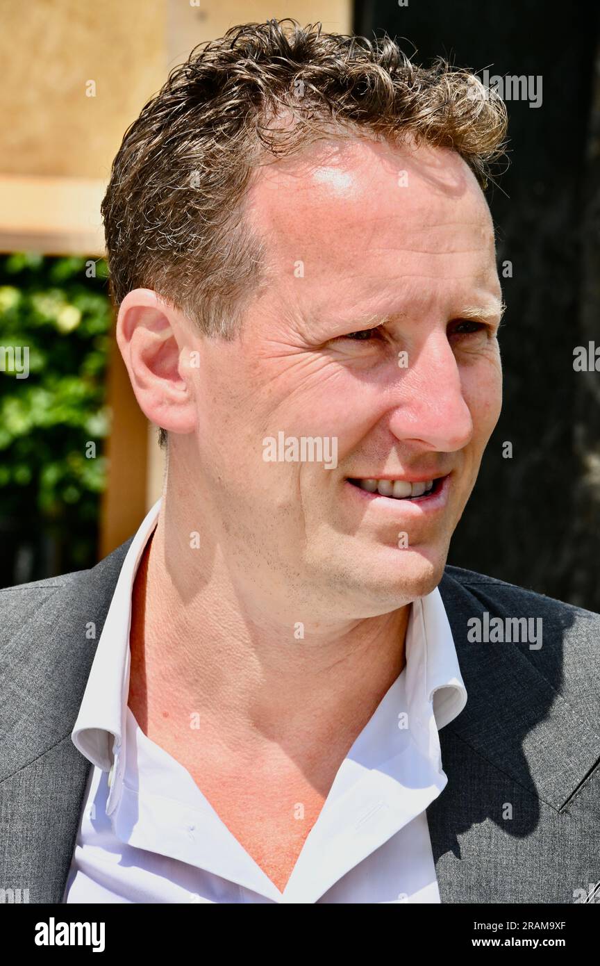 Brendan Cole, RHS Hampton court Palace Garden Festival, Surrey, Royaume-Uni Banque D'Images