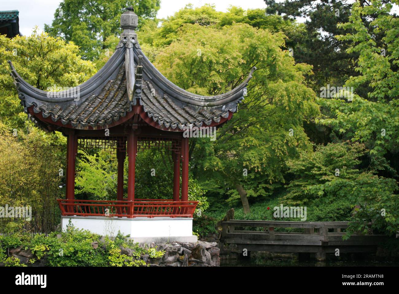 Jardin chinois du Dr Sun Yat-Sen Banque D'Images