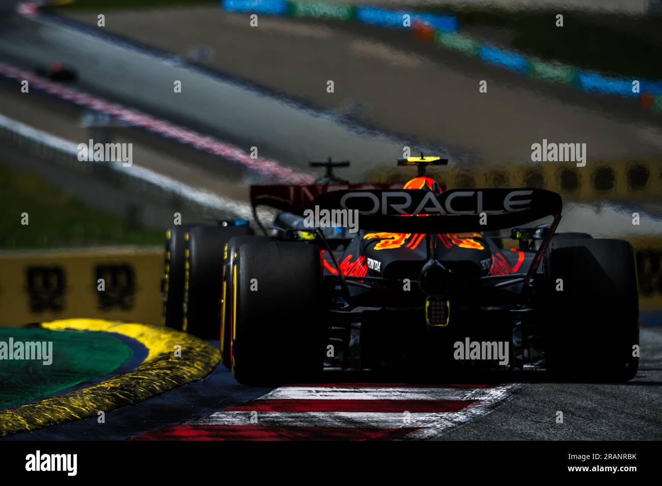 Red Bull Ring, Spielberg, Autriche, 2 juillet 2023 : Sergio Perez lors du Grand Prix d'Autriche de Formule 1 Banque D'Images