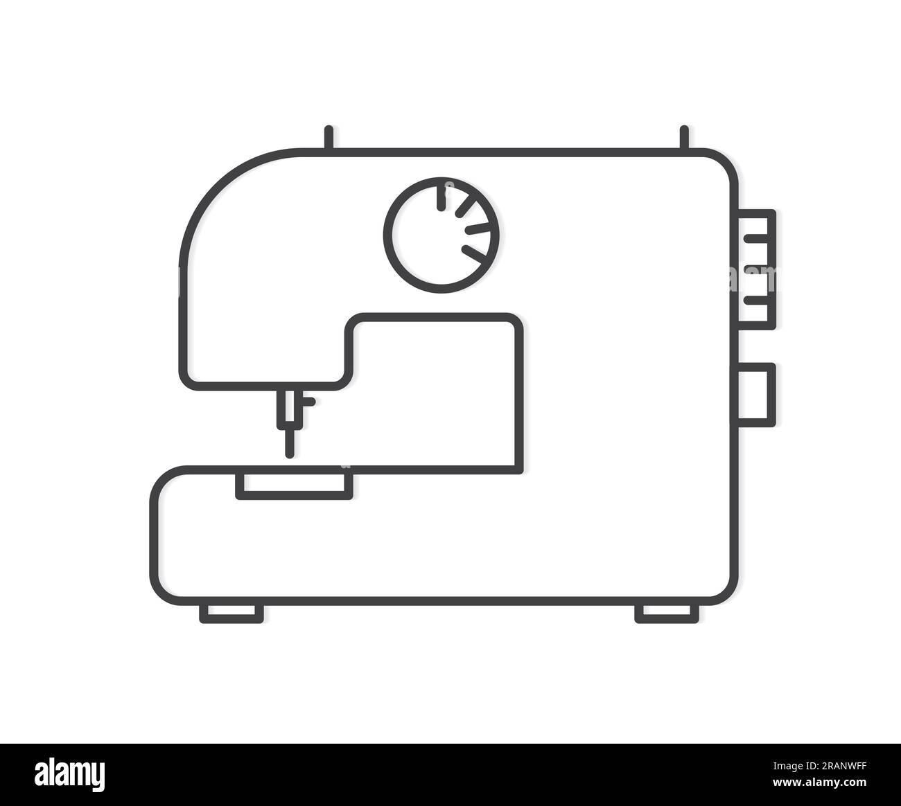 icône de machine à coudre - illustration vectorielle Illustration de Vecteur