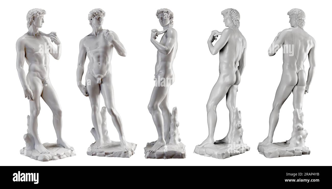 Michelangelo David, Florence, Italie Banque D'Images