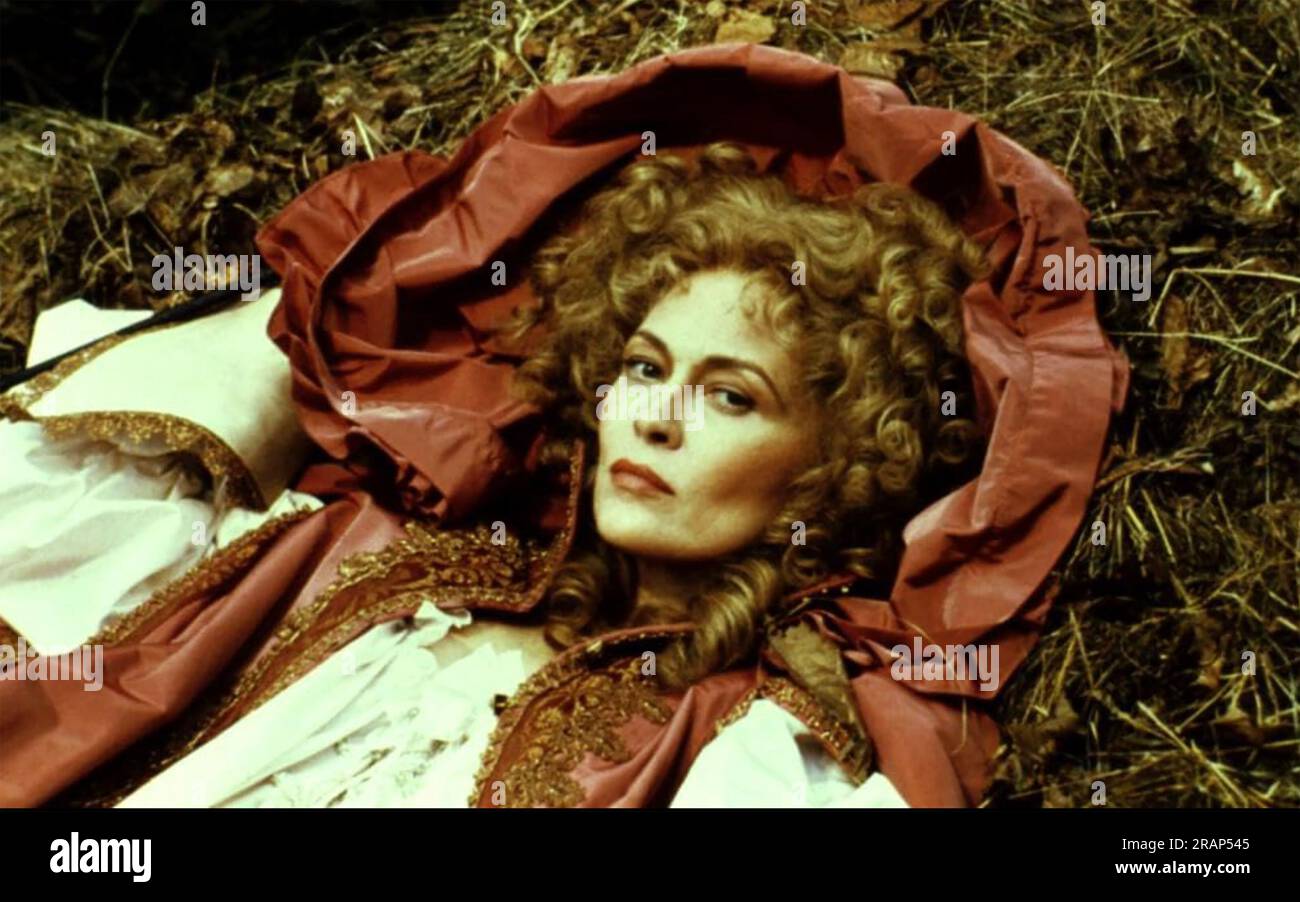 LE film THE WICKED LADY 1983 MGM/UA avec Faye Dunaway Banque D'Images
