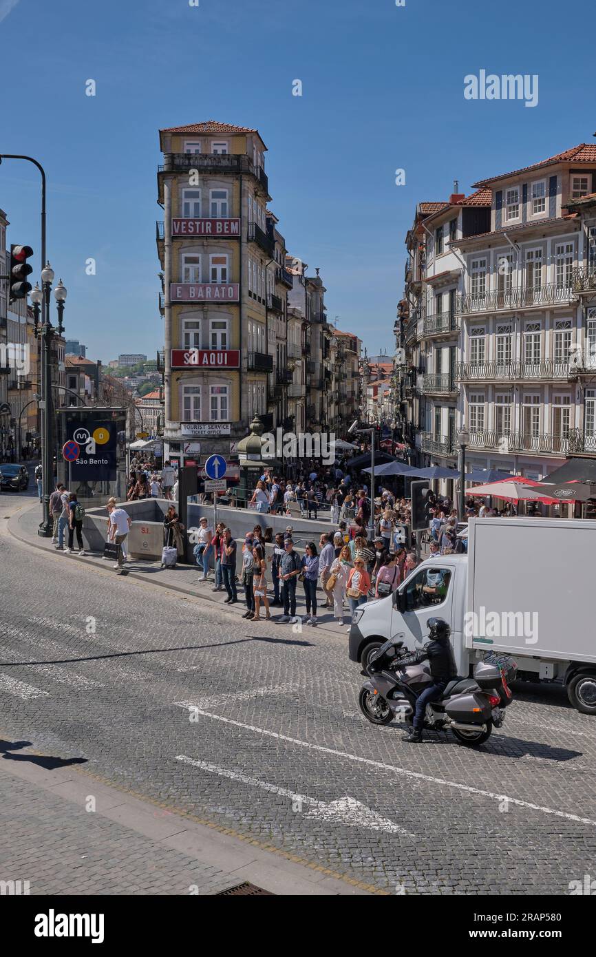 Architecture de Porto, Portugal Banque D'Images