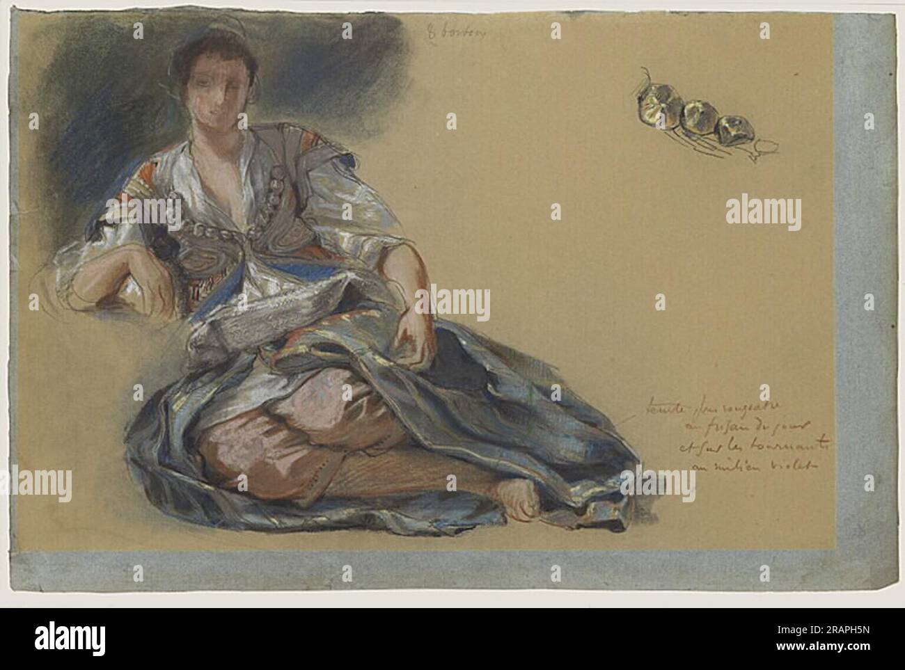 File:Portrait of a Woman in a Blue Turban by Eugène