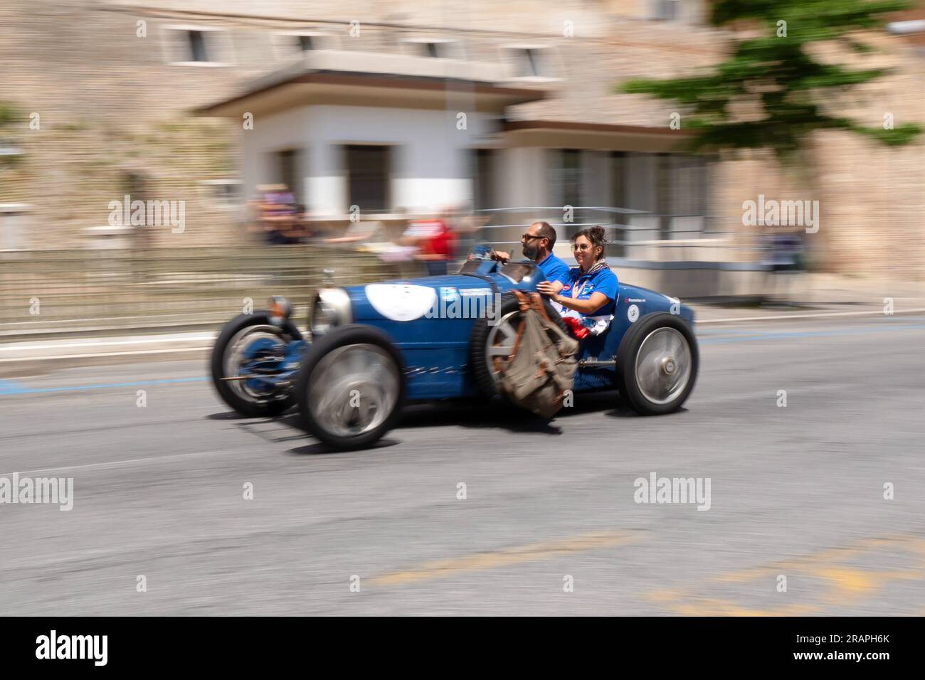 Passage du MilleMiglia à Macerata, Marches, Italie, Europe Banque D'Images