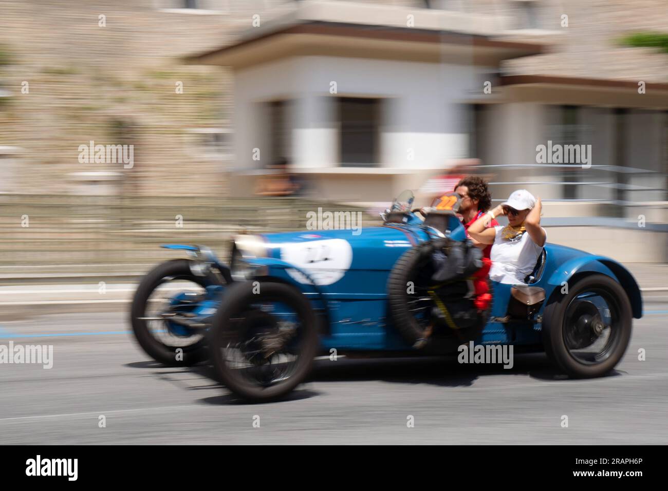 Passage du MilleMiglia à Macerata, Marches, Italie, Europe Banque D'Images