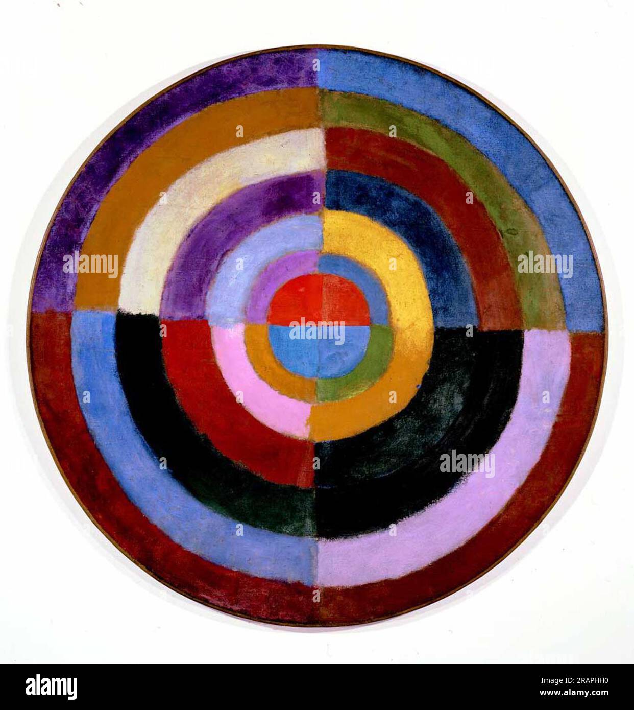 Premier disque 1913 de Robert Delaunay Banque D'Images