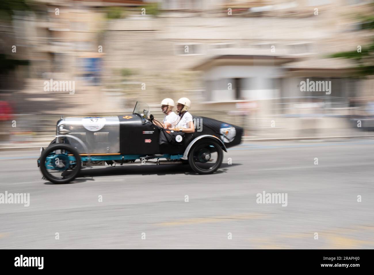 Passage du MilleMiglia à Macerata, Marches, Italie, Europe Banque D'Images