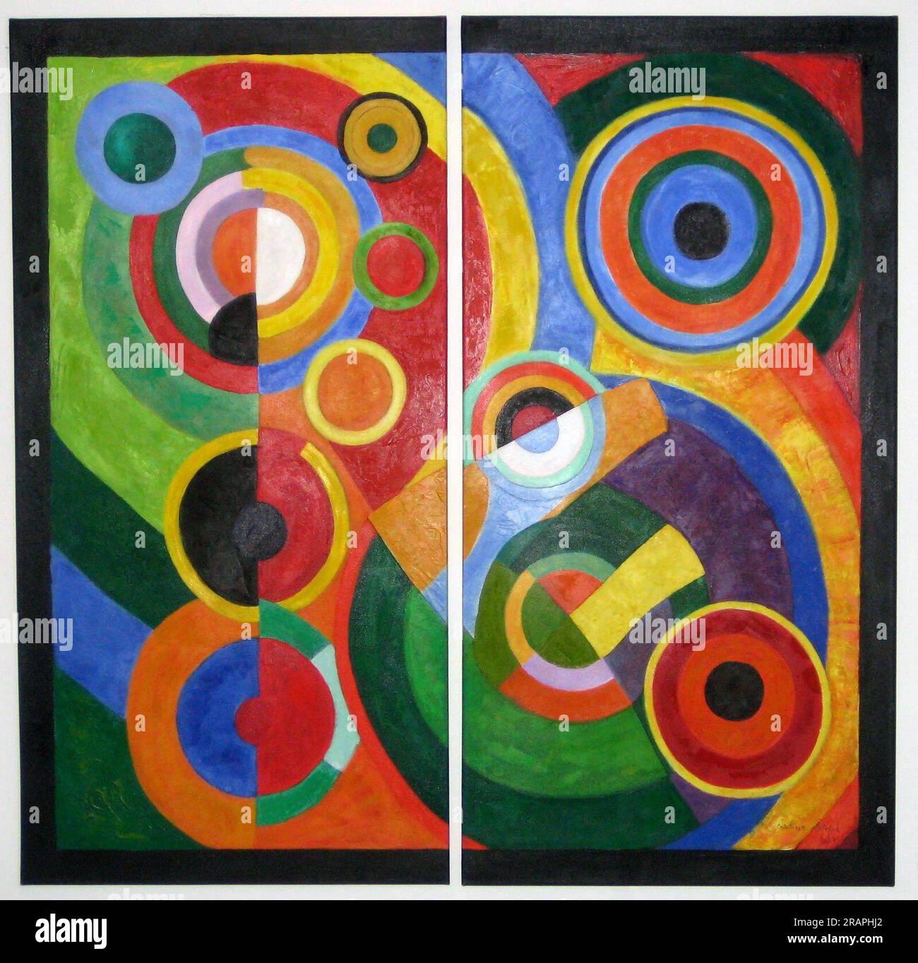 Rythme 1912 de Robert Delaunay Banque D'Images