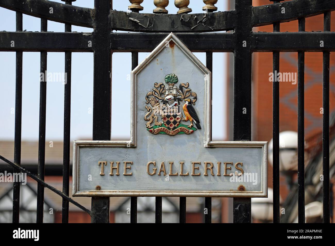 Les Galeries à Wigan Banque D'Images