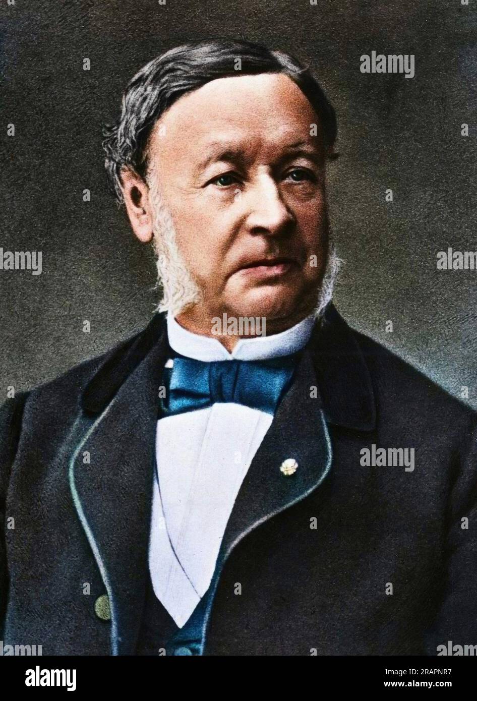 Portrait de Theodor Ambrose Hubert Schwann (1810-1882). biologiste allemand. Banque D'Images