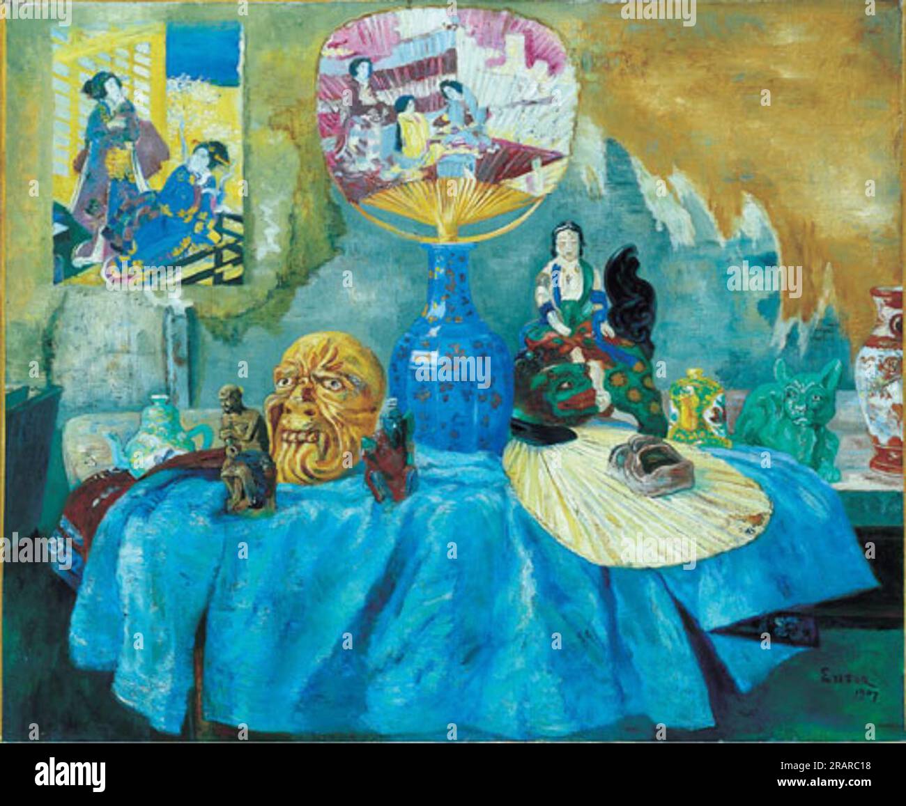James Ensor - nature morte avec Chinoiseries (1 Photo Stock - Alamy