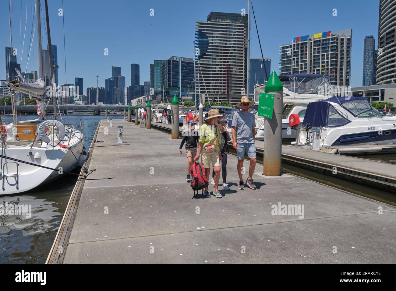 Melbourne Banque D'Images