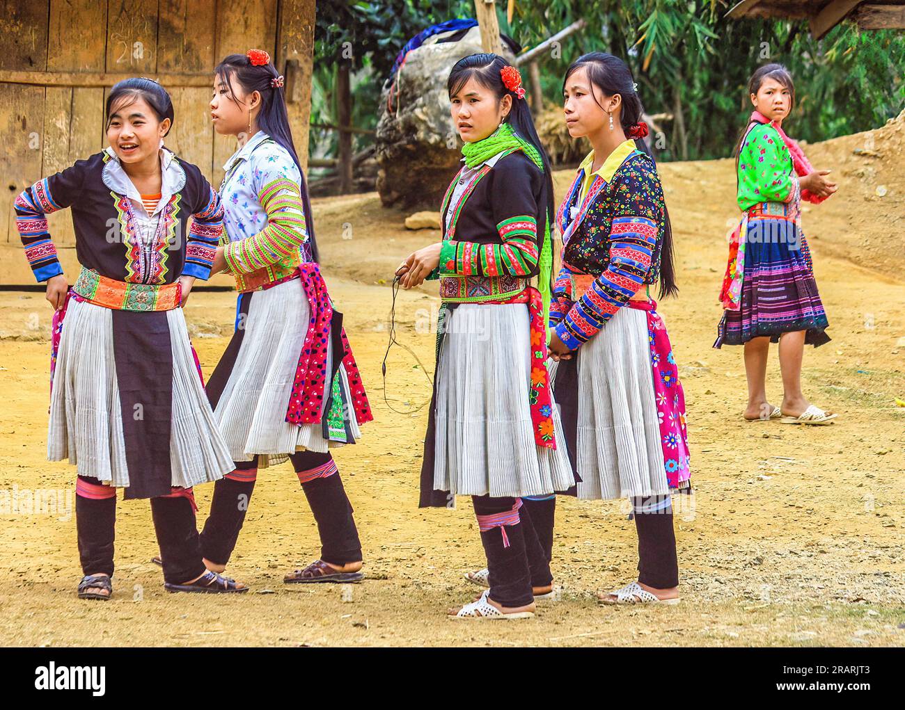 Femmes Hmong Banque D'Images