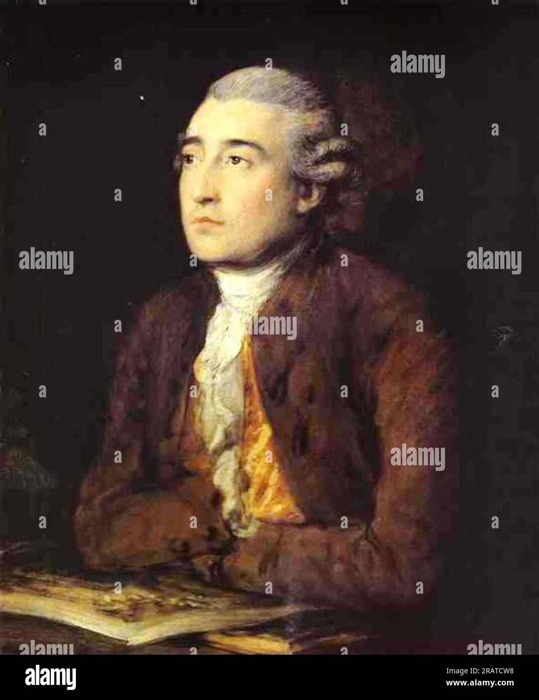 Philip James de Loutherbourg 1778 de Thomas Gainsborough Banque D'Images