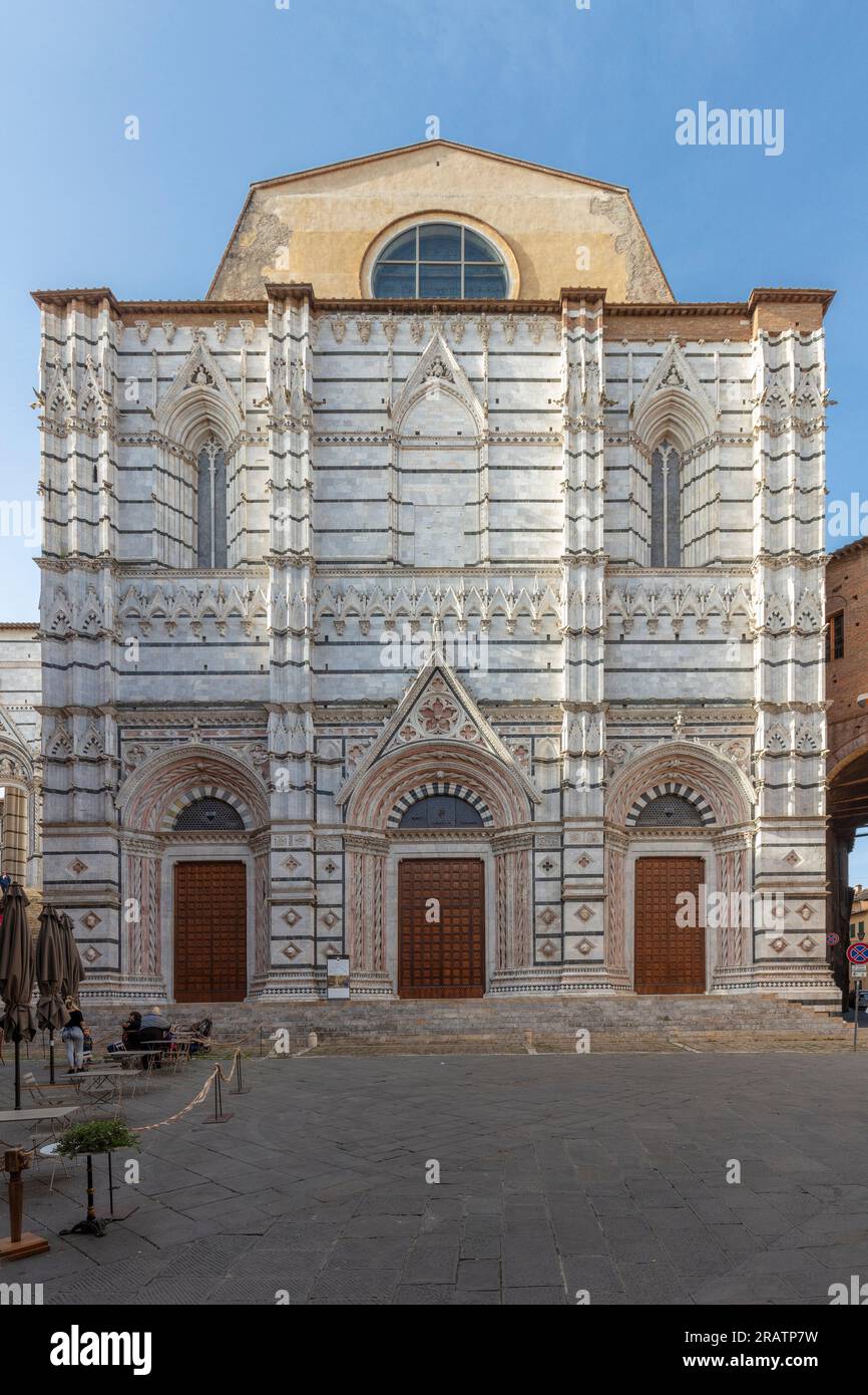 Le bain, Sienne, Toscane, Italie Banque D'Images