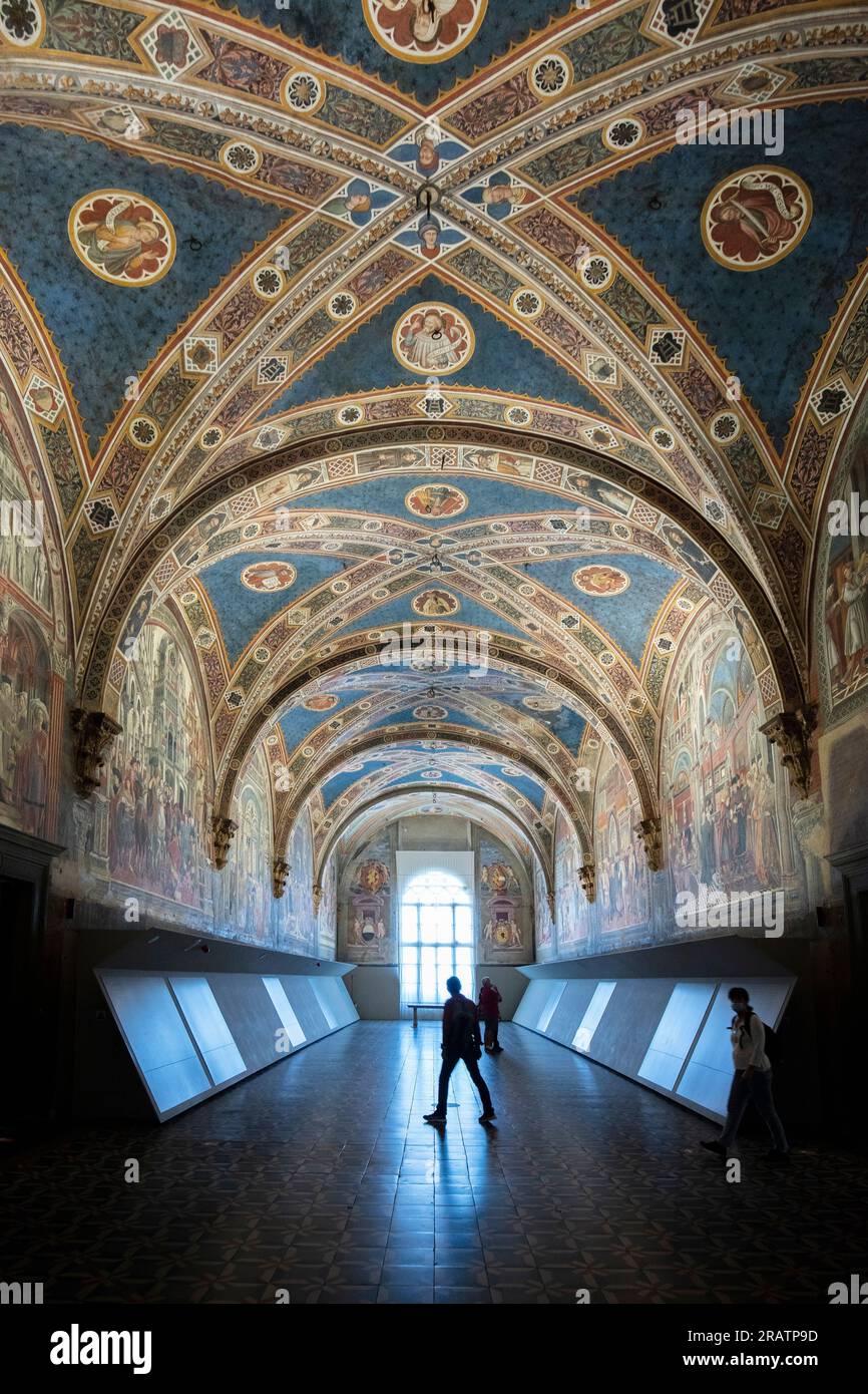Musée Santa Maria della Scala, Sienne, Toscane, Italie Banque D'Images