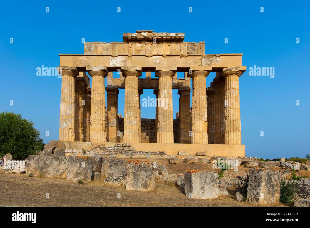 Selinunte, Castelvetrano, Trapani, Sicile, Italie Banque D'Images