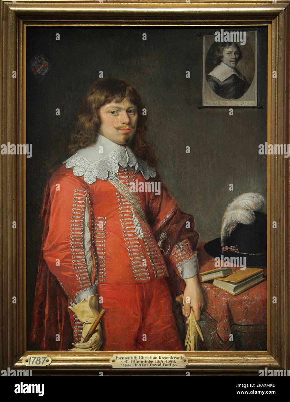 Portrait de Christian Rosenkrantz par David Bailly (1584-1657) Banque D'Images