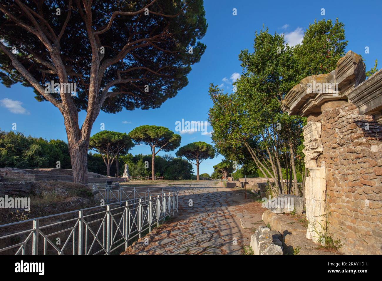 Porte romaine antique, Ostia Antica, Rome, Latium, Italie, Banque D'Images